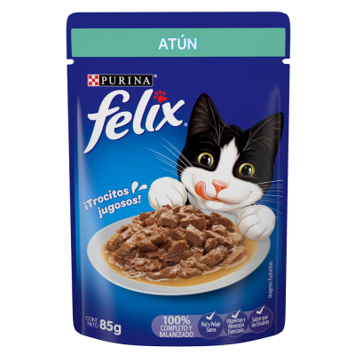Comida Húmeda Para Gato Felix Atún 